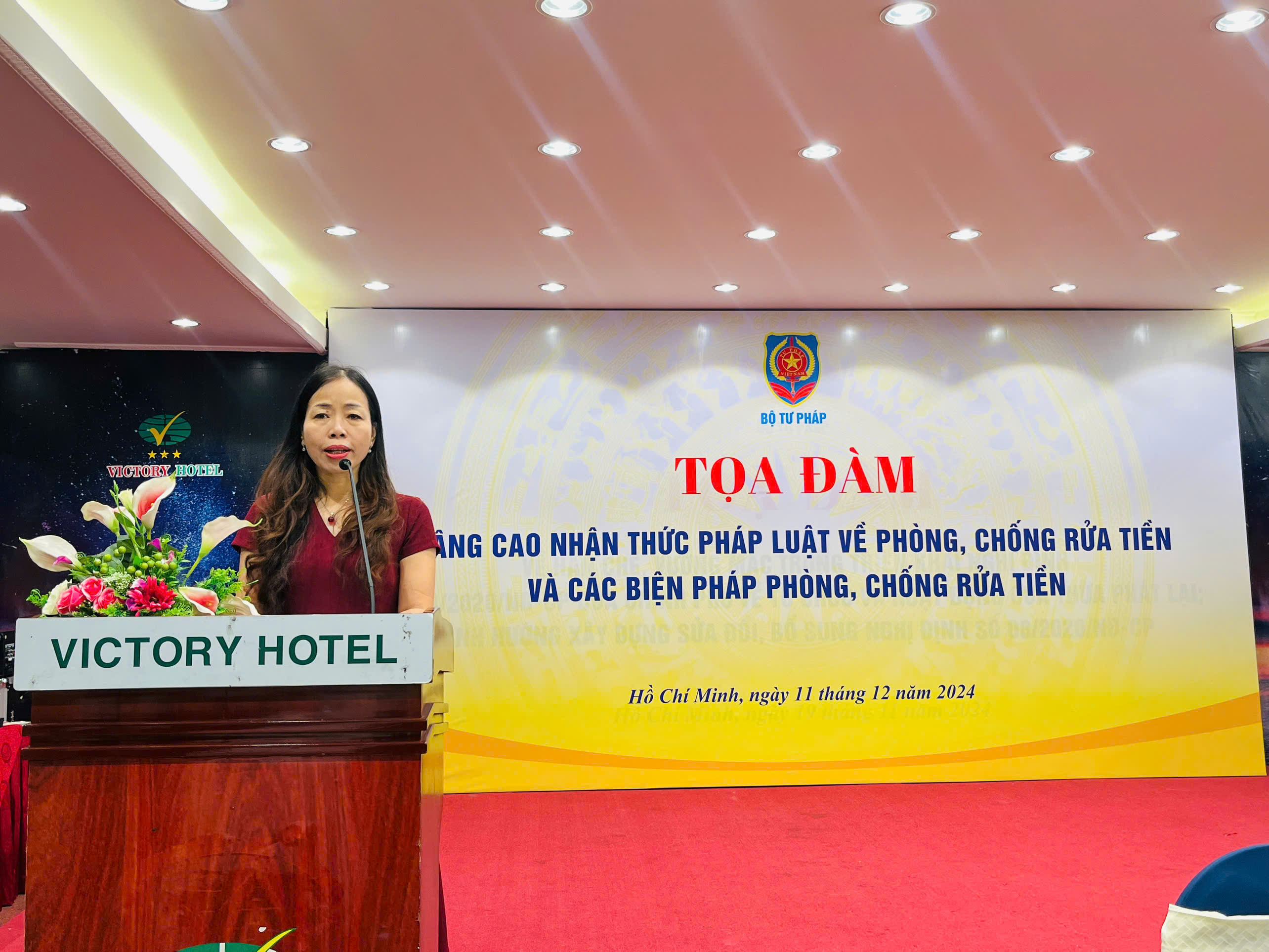 Tọa đàm nâng cao nhận thức pháp luật về phòng, chống rửa tiền và các biện pháp phòng, chống rửa tiền