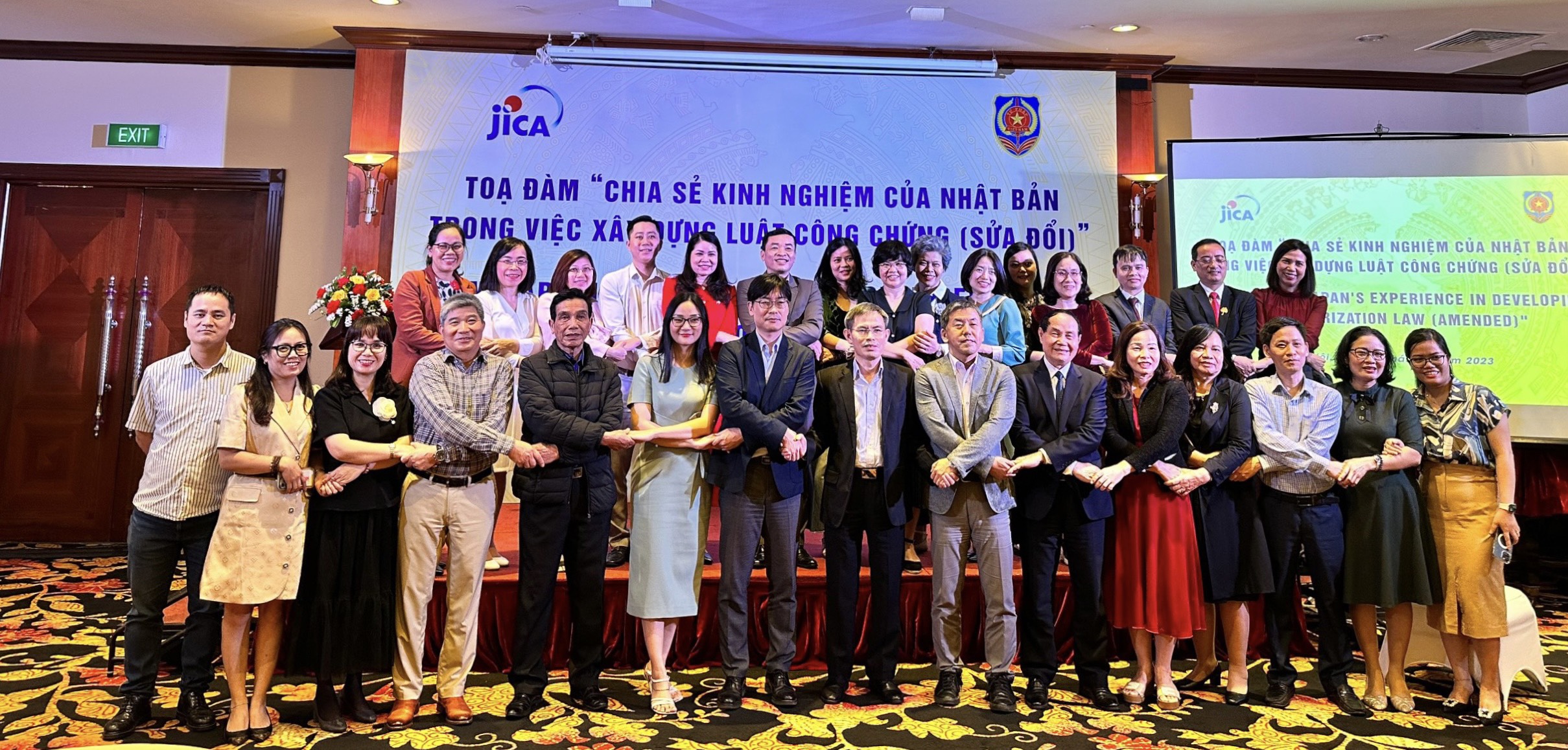 Cục Bổ trợ tư pháp phối hợp với dự án JICA Nhật Bản tổ chức Toạ đàm “Chia sẻ kinh nghiệm của Nhật Bản trong việc xây dựng Luật Công chứng sửa đổi”